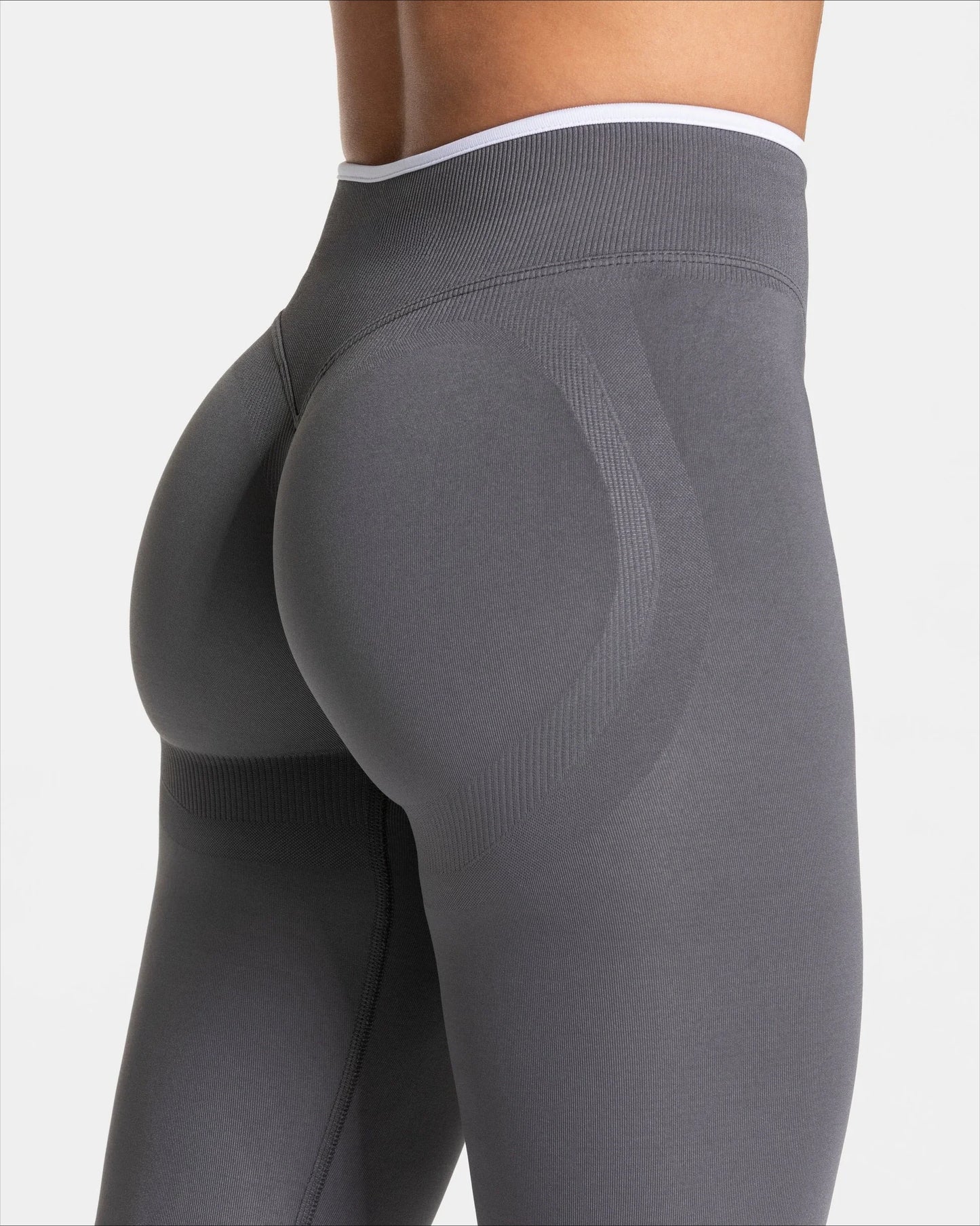 High-Waist Seamless Yoga Leggings