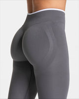 High-Waist Seamless Yoga Leggings