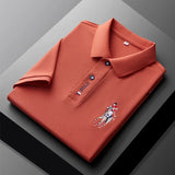 Men's Embroidered Polo Shirt – Casual Summer Style