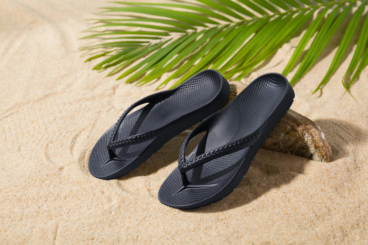 Crestar Women's Orthopedic Flip Flops Summer New EVA Sandals For Plantar Fasciitis Relief Comfort Unisex Non-slip Beach Slippers