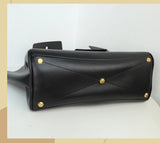 Genuine Cowhide Leather Tote Top Women's Bag Large-Capacity Neutral Motorcycle Wing Underarm Messenger Bag for Ladies 2025