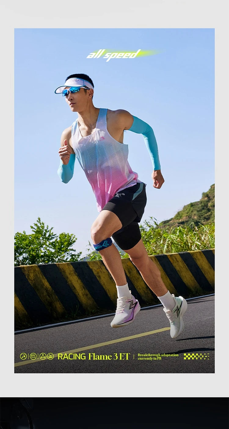 361 Degrees Flame 3.0 ET Men's Running Shoes Racing Marathon Stable Breathable Comfort Rebound Jogging Male Sneakers 672612245F