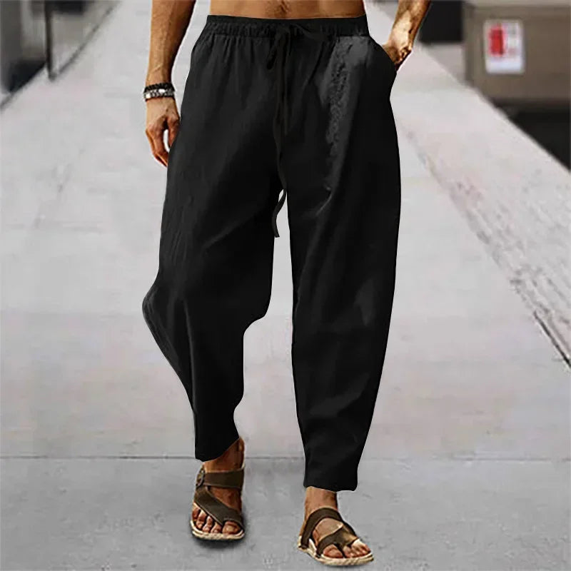 Men's Lightweight Cotton Casual Pants