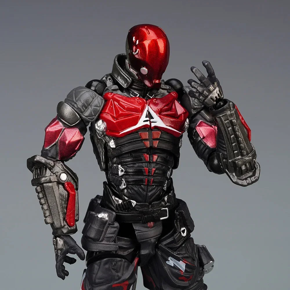 AMAZING YAMAGUCHI Arkham Knight Batman Action Figure Red Hood Robin Jason Todd Figuarts Game Model Toy Collection Kids Gift