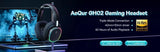Baseus Bass EH10 NC Wireless Headphones Bluetooth 6.0 Noise Canceling 45dB Over Ear HeadsetSpatial Audio Earphone 80H Time