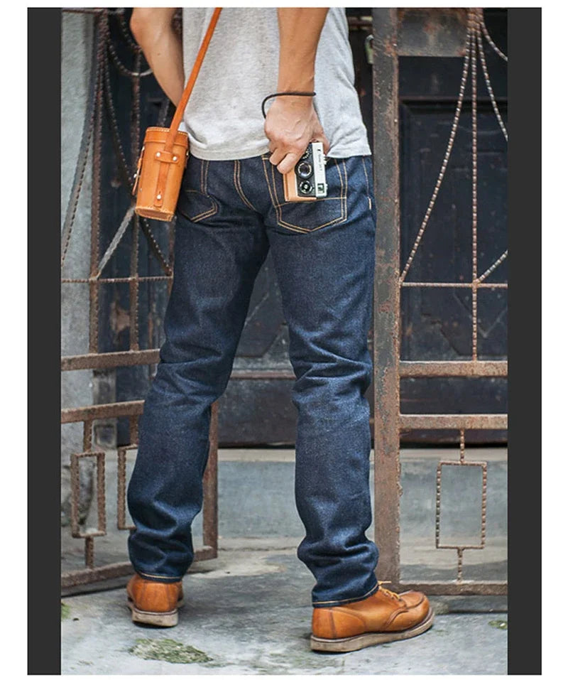 Red Tornado 16oz Slim Fit Selvedge Denim Jeans