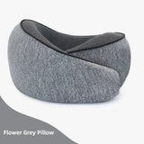 Memory Foam U-Shape Travel Neck Pillow – Snail Design