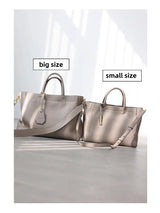 Luxury Women Handbag 100% Real Cow Leather Temperament Single Shoulder Messenger Bag Stuitable For Commuting