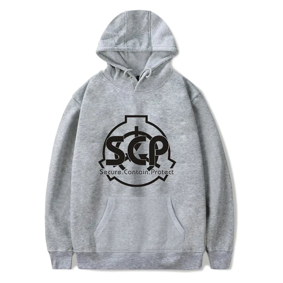 Scp Foundation Hoodie 2025 New Autumn Winter Fashion Men Women Soft Warm Casual Sweatshirt Black Comfortable streetwear