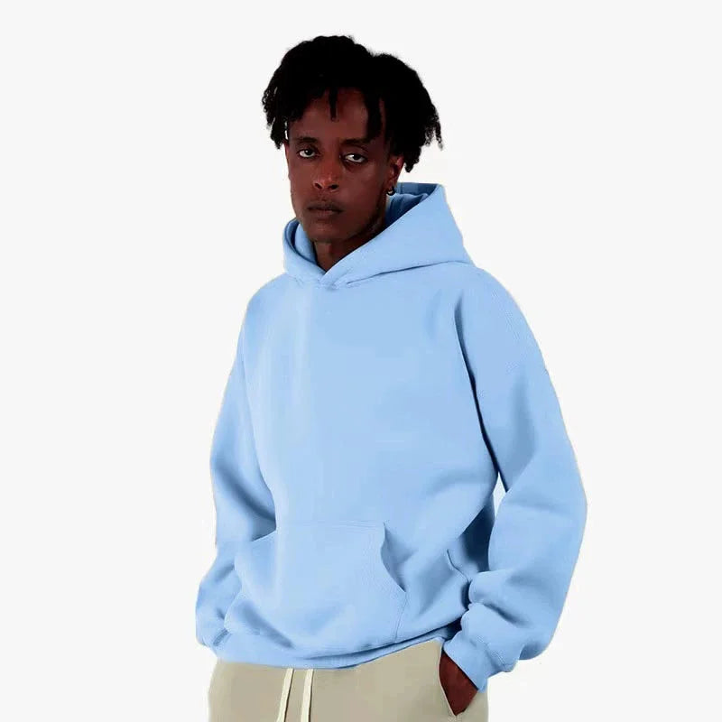 Men’s Relaxed Fit Pullover Hoodie