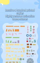 Spongebob Cartoon Krusty Krab Restaurant Building Blocks Creative Canteen Scenes Model Bricks Desktop Ornaments Fans Toys Gifts