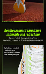 IRUNSVAN T800 Carbon Plate Running Shoes - Lightweight Racing Shoes for Men & Women - Marathon Training, Cushioned & Anti-Slip