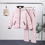 Windproof Faux Fur Ski Jumpsuit