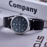 Milifortic 38mm Minimalist Jumping Hour Automatic Watch