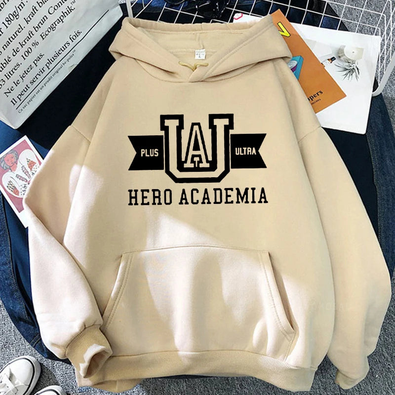 My Hero Academia UA Logo Relaxed Pullover Hoodie