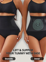 Flarixa High Waist Tummy Control Shapewear – Butt Lifting Seamless Panties