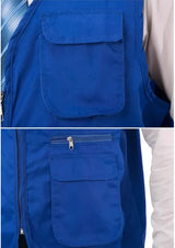 Men's Multi-Pocket Safari Vest – Lightweight All-Season Outerwear