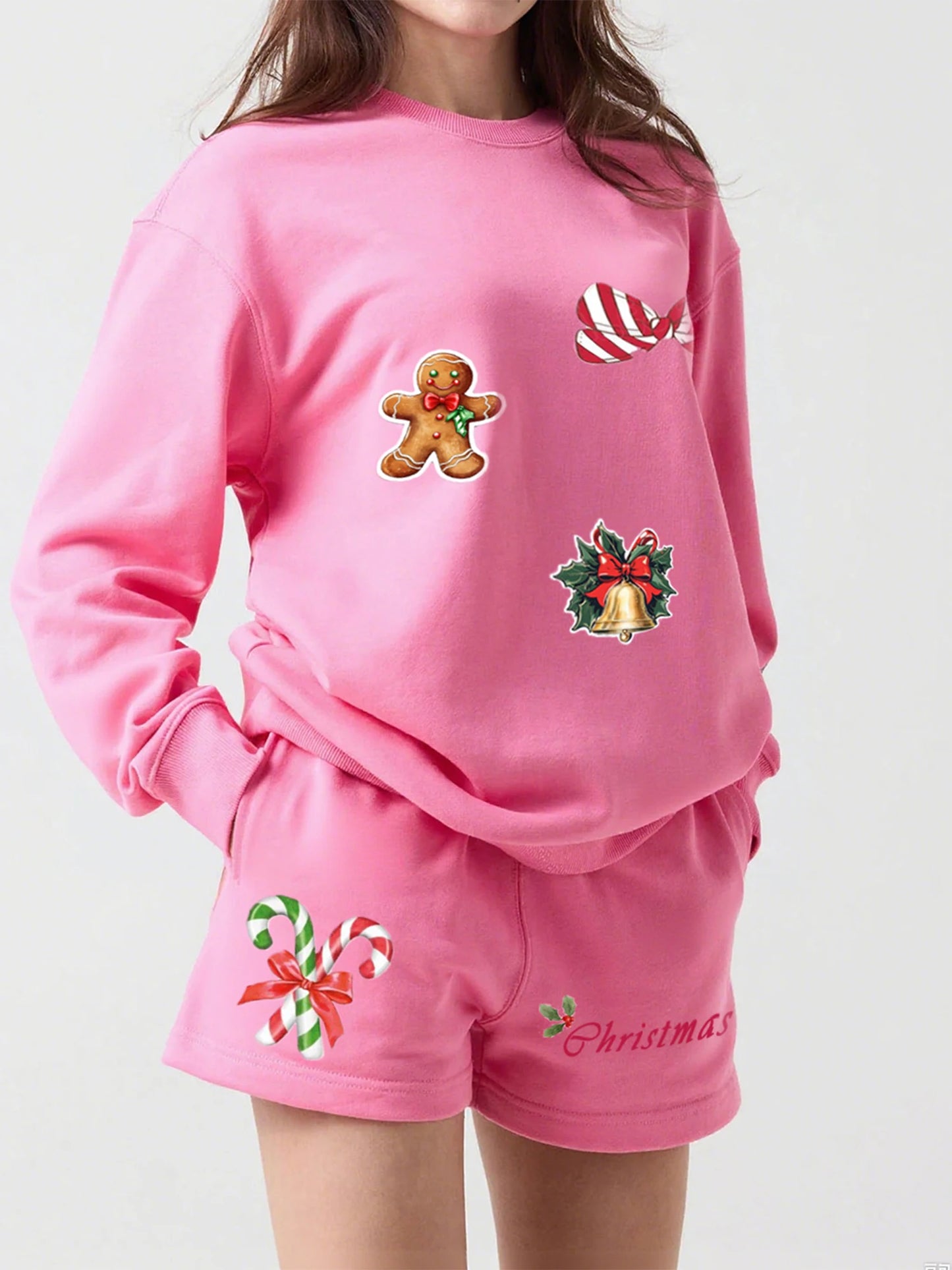 Women’s Festive Holiday Lounge Set