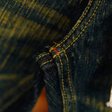 19oz Selvedge Denim Straight-Leg Jeans for Men | Emerald