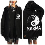 KPOP The 4th Album KARMA FELIX HAN BANGCHAN CHANGBIN HYUNJIN SEUNGMIN LEE KNOW Zip Up Women/Men Hoodie Sweatshirt Couple Clothes