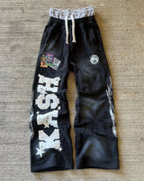 Retro Gothic Y2K Hip Hop Sweatpants
