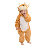 Plush Hooded Baby Winter Romper