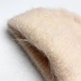 Fluffy Alpaca Wool Beanie | Women's Cozy Knit Winter Hat