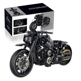 538PCS 1:8 Motorcycle Building Blocks Sets Racing Retro Motorbike Technical DIY Table Decor Toys Birthday Christmas Gifts