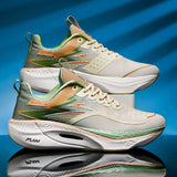 Marathon Running Shoes — Carbon Board, Air Cushion, Breathable & Lightweight Sneakers for Men & Women