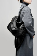 2026 New Large Capacity Women's Shoulder Bag Genuine Leather Tote Casual Handbag for University Students And Commuters Crossbody