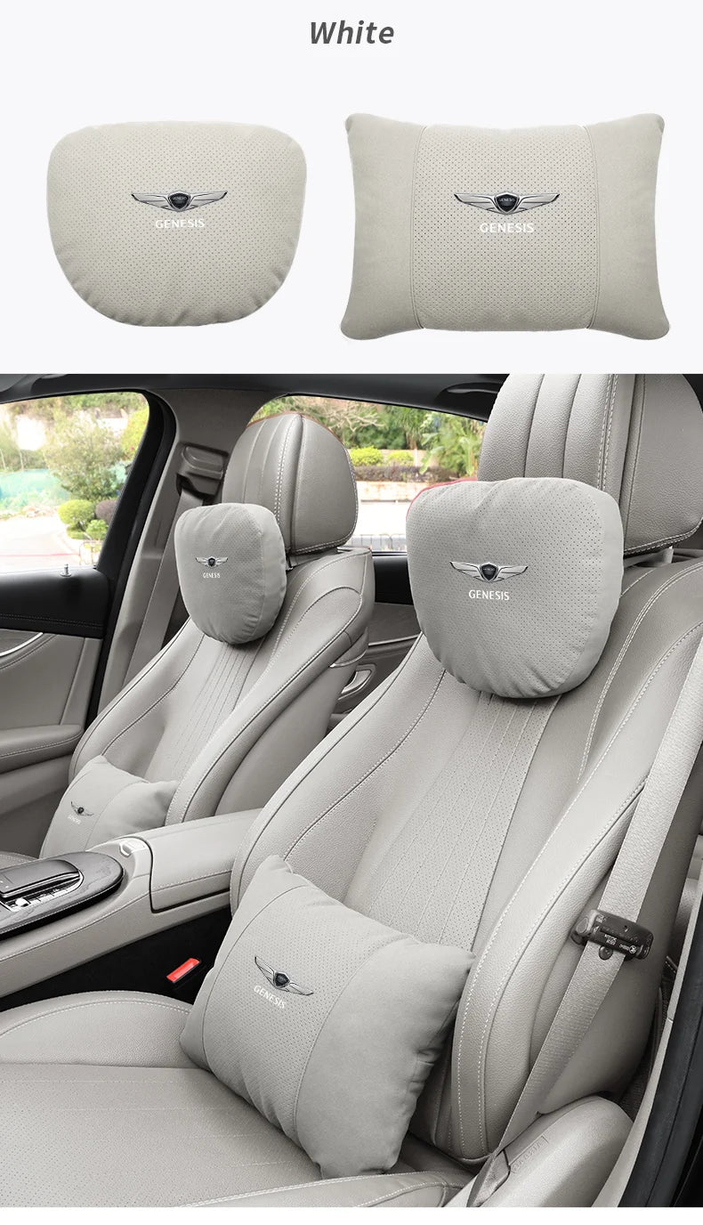 Hyundai Genesis Neck Pillow & Lumbar Cushion Set
