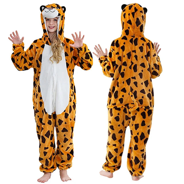 Kids' Capybara Flannel Onesie