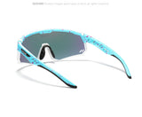 KDEAM High-End Sports Sunglasses Polarized Men's Cycling Glasses Dismountable TR90 Frame And Nose Pads Easy To Exchange