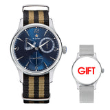 1963 40mm Pilot Watch of Men Automatic Mechanial Wristwatches Sapphire Crystal Waterpoorf Retro with Seagull ST1780 Movement New