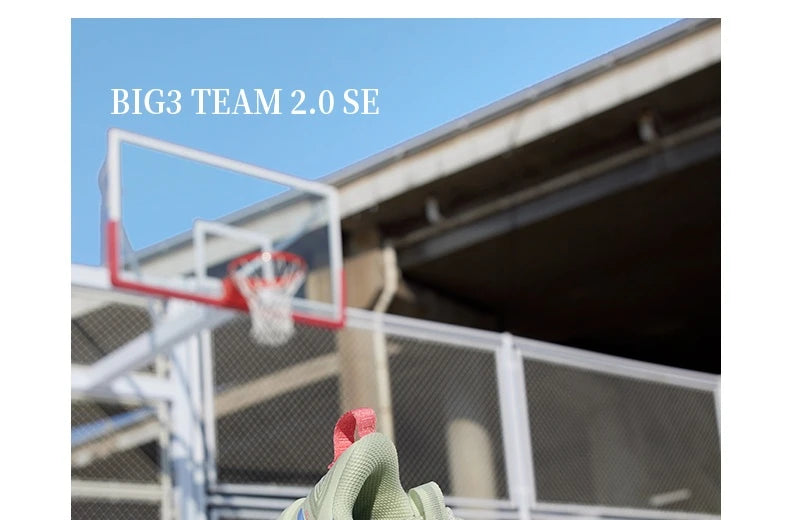361 Degrees BIG3 Team 2.0 SE Men Basketball Shoe New Breathable Wear-resistant Stable Rebound Non-slip Male Sneakers 672511119