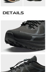 Xtep Men's Hiking Shoes 2025 Summer Anti-slip Wear-resistant Wrapping Shock-absorbing Lightweight Outdoor Sneakers 875319170005