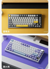 AJAZZ AK820 Wireless Gaming Keyboard, GASKET Structure, RGB Backlight, 5-Layer Sound Dampening Foam, PBT Keycaps