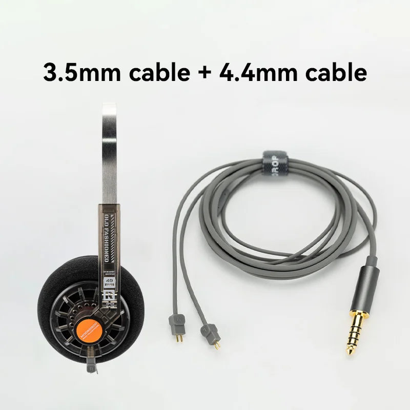 MOONDROP Old Fashioned On-Ear Headphones — 40mm Driver