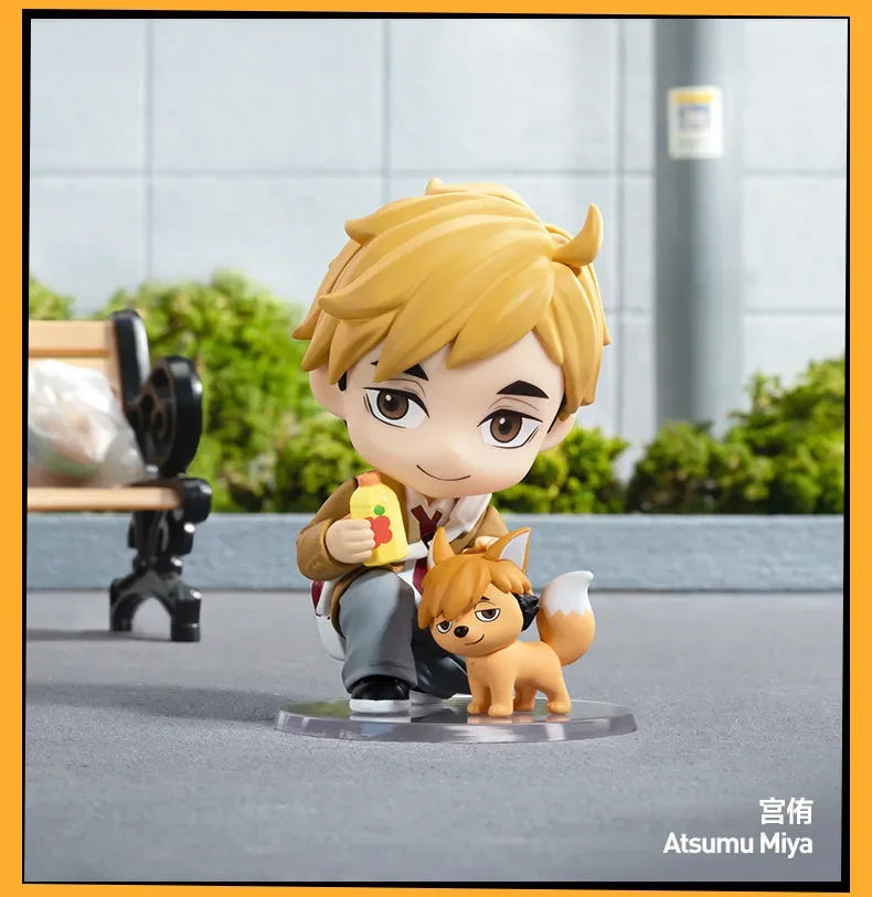 POP MART HAIKYU!! OFF-COURT VIBES Series  Mystery Box Genuine Blind Box Guess Toys Bag Ornament Figurine Home Decor Desktop Doll
