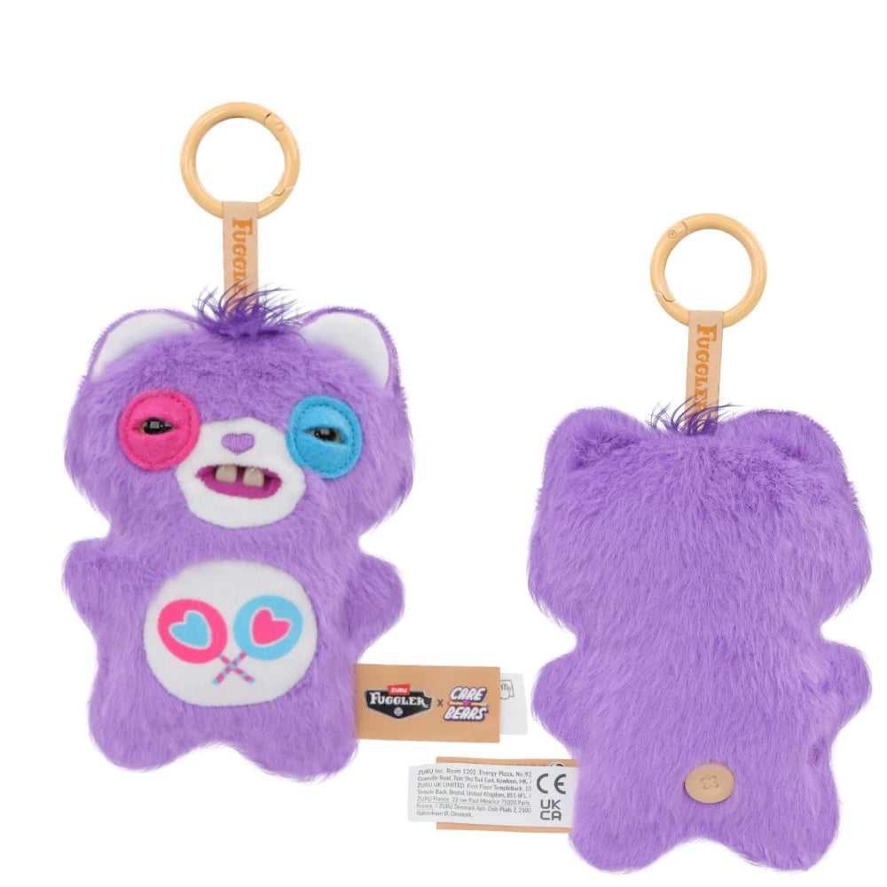 Original Fuggler Keychain Plush Toys Fugglers Fugg Alley Cat Pandents Stuffed Animal Fugg UNGGETS Keyrings Plushies Dolls Gifts