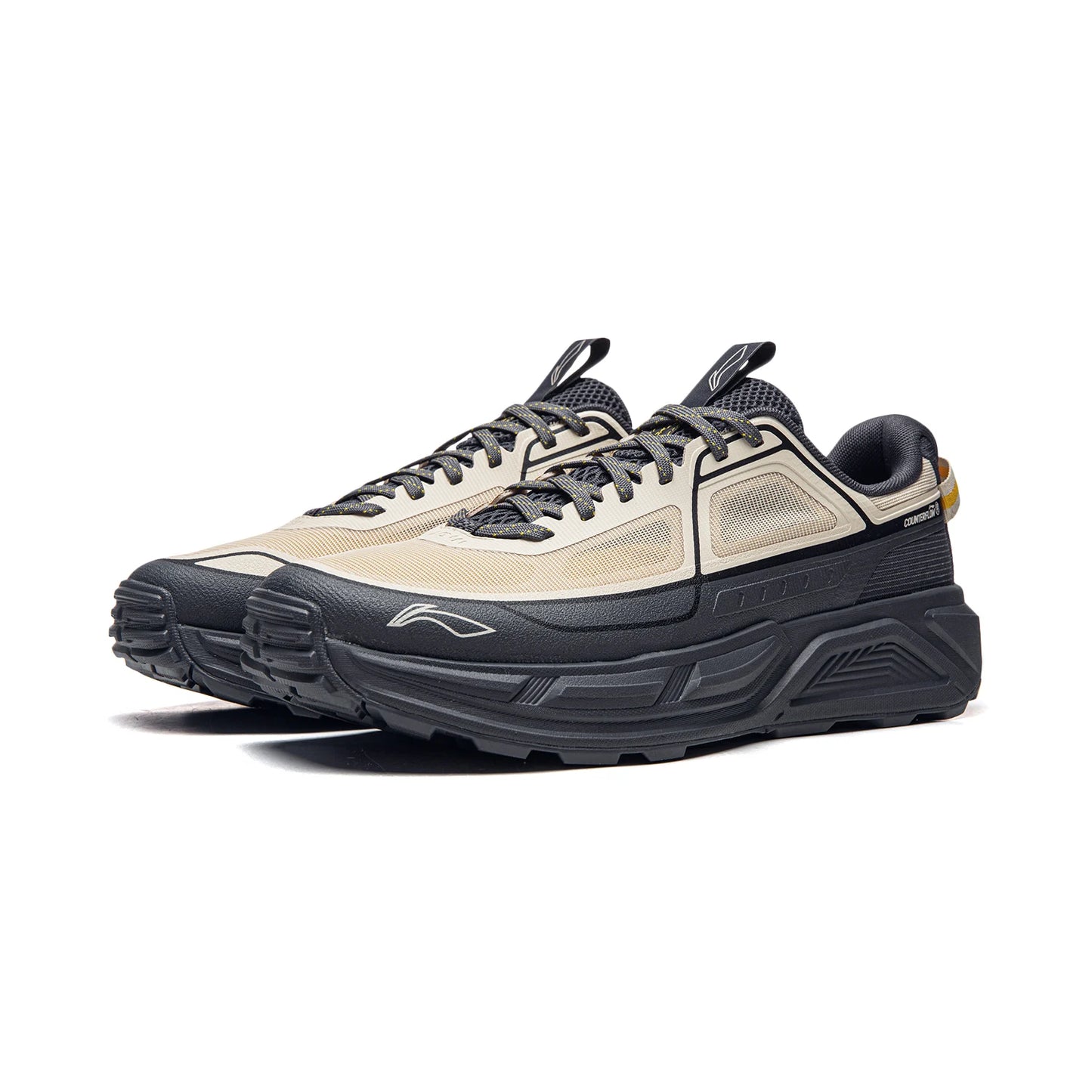Li-Ning Unisex AXJ STRIDE 2 Outdoor Hiking Shoes  COOL SHELL Breathable Cushioning Rebound LiNing Walking Sneakers AHTW007