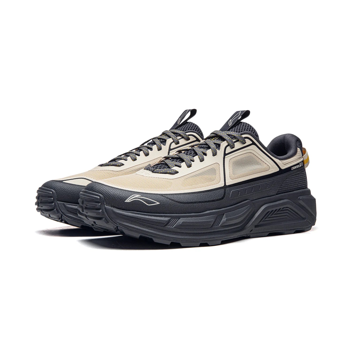 Li-Ning Unisex AXJ STRIDE 2 Outdoor Hiking Shoes  COOL SHELL Breathable Cushioning Rebound LiNing Walking Sneakers AHTW007