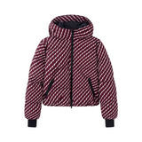 Gemini said Hooded Down Jacket & Flare Pant Set