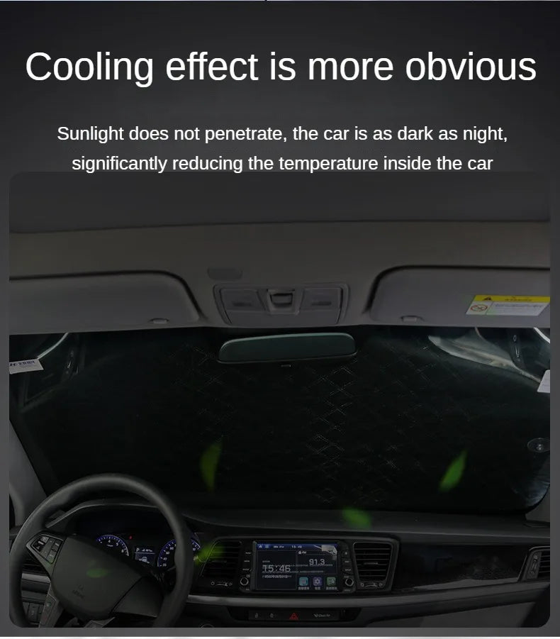 LEIBOO Magnetic Car Snow Cover & Windshield Protector