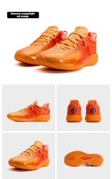 Xtep Ling Ji Men's Basketball Shoes 2025 Spring Rebound Breathable Men's Sports Shoes Marathon Carbon Sneakers 875219120003