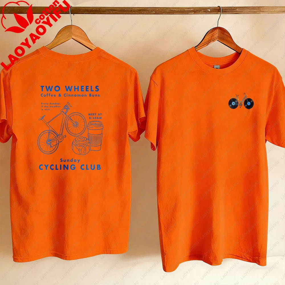 Sunday Cycling Club Cotton Graphic T-Shirt
