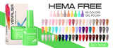 VENALISA VIP4 Kit Nail Gel Polish TPO FREE Full Coverage 36/60 Color Gel Pigment Professional Nail Art Long-lasting Gel Varnish