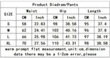 Embroidered Streetwear Pants | Unisex Double-Waist Graphic Bottoms
