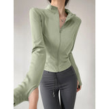 Quick-Dry Performance Yoga Jacket
