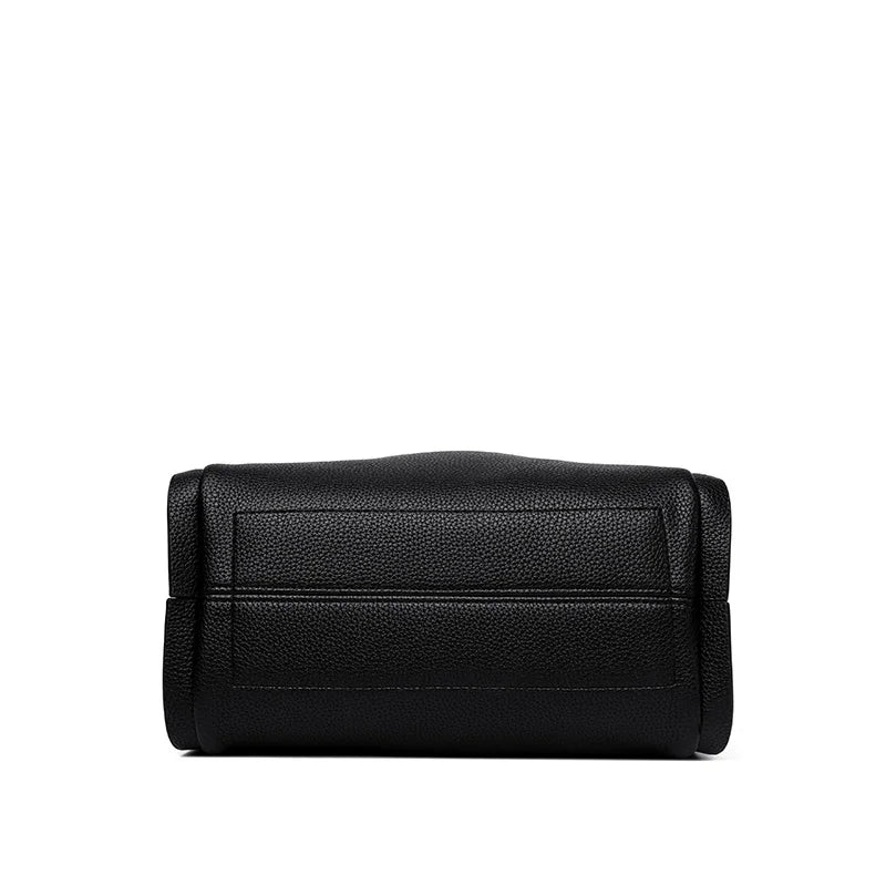 Genuine Brand Sturdy Durable Soft Leather Top-handle Bags Female Handbags Women 3 Layer Shoulder Crossbody Totes Messenger Bag